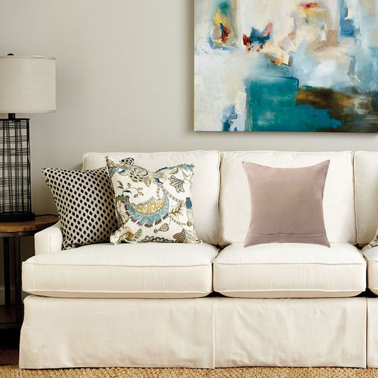 18" Chocolate Cowhide Throw Pillow