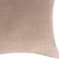 18" Chocolate Cowhide Throw Pillow