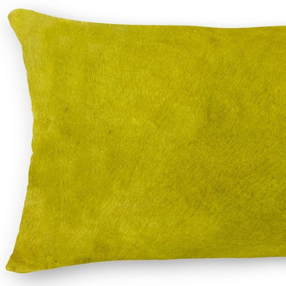 12" X 20" Orange Throw Pillow
