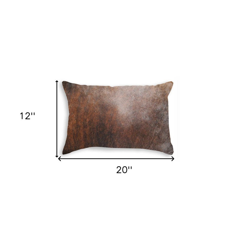 12" X 20" Orange Throw Pillow
