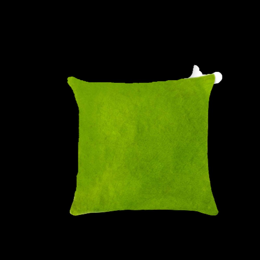 Set of Two 18" Chocolate And Gold Cowhide Throw Pillows