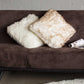 18" X 18" X 5" Gradient Tan Faux  Pillow 2 Pack