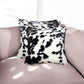 18" X 18" X 5" Sugarland Black And White Faux  Pillow 2 Pack