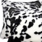 18" X 18" X 5" Sugarland Black And White Faux  Pillow 2 Pack