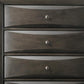 59" Gray Solid Wood Standard Dresser/Chest