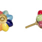 1.5" X 1.5" X 1.5" Green Blue Red And Yellow  Knobs 12 Pack