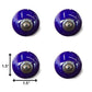 Set of Twelve Ceramic Drawer Pull Knobs