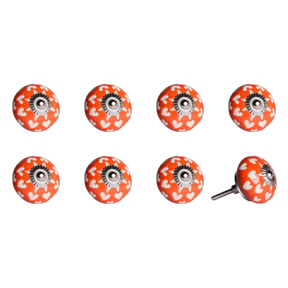 1.5" X 1.5" X 1.5" Hues Of Gray Cream And Silver  Knobs 8 Pack