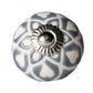 1.5" X 1.5" X 1.5" Blue Cream (Beige) With Silver  Knobs 12 Pack