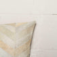 18" Natural Cowhide Throw Pillow