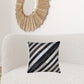 18" X 18" X 5" Fabulous Chocolate And Torino Kobe Cowhide  Pillow