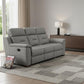41" Grey Fascinating Leather Reclining Chair.