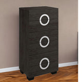 48" Refined Grey High Gloss Chest