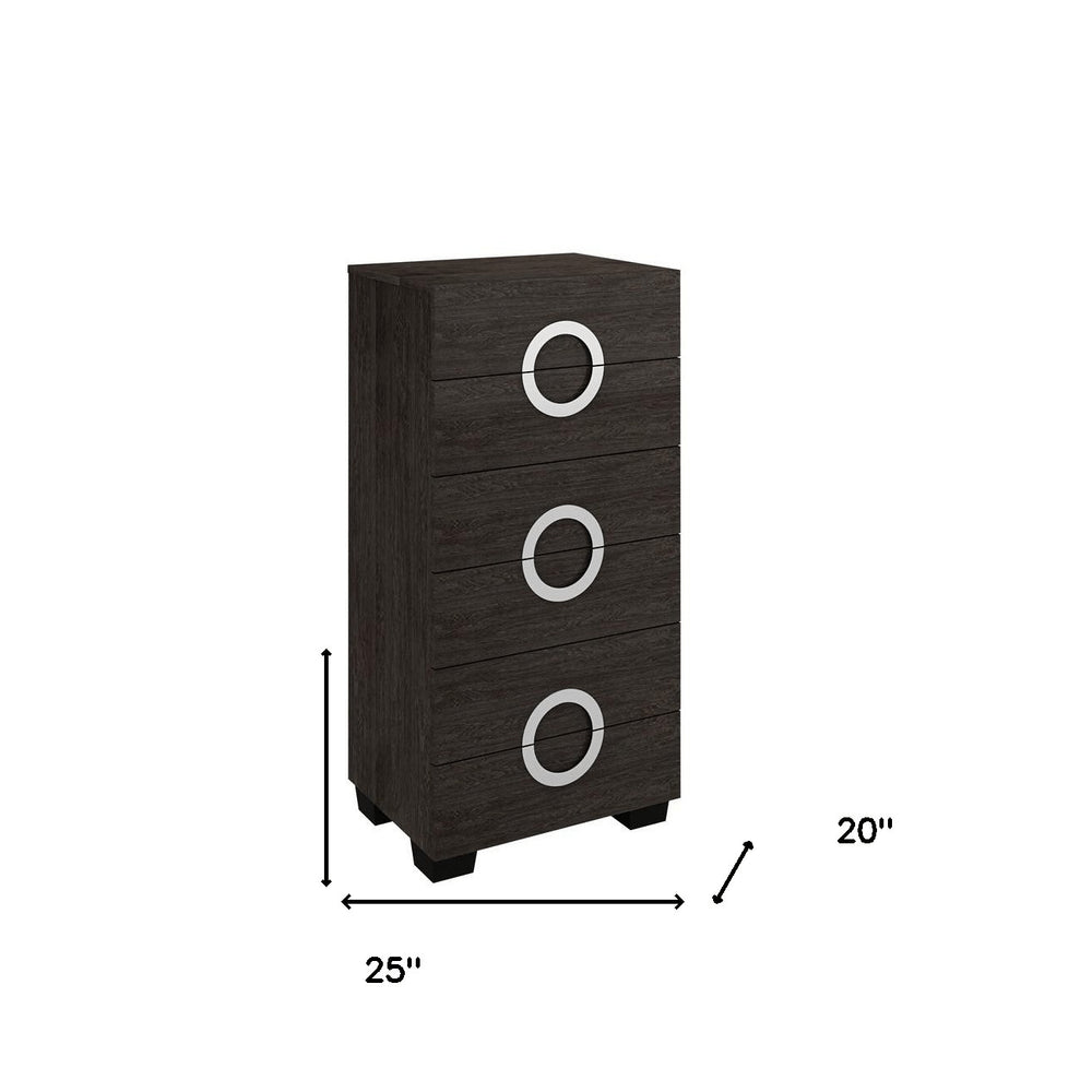 48" Refined Grey High Gloss Chest