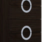 25" Brown Six Drawer Standard Chest
