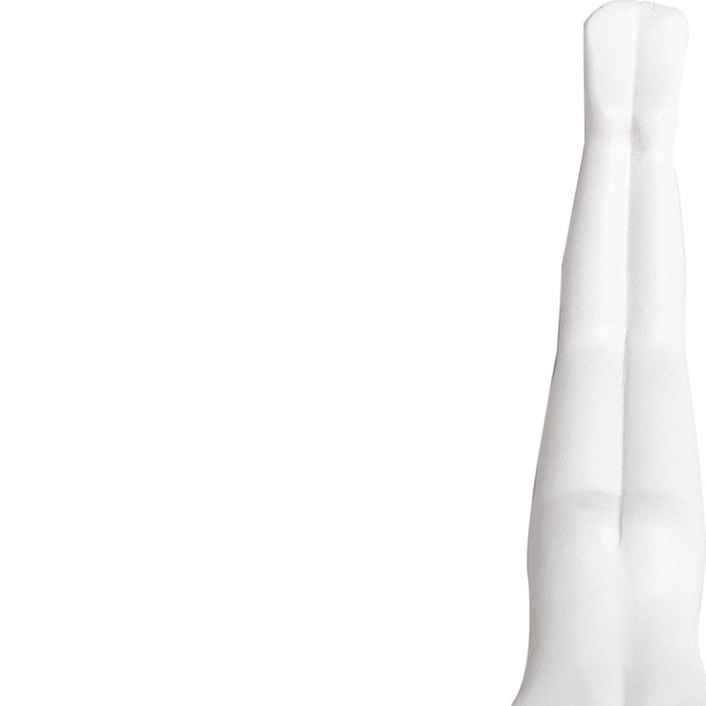 7" X 7" Black Resin Diving Man Hanging Dimensional Sculpture