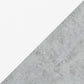 36" Gray and White Abstract Console Table With Shelves