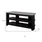 42" Brown Open Shelving TV Stand