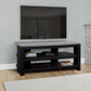 42" Brown Open Shelving TV Stand