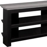 42" Brown Open Shelving TV Stand