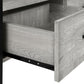 59" Black Cabinet Enclosed Storage TV Stand
