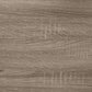 23" Brown Wood End Table With Shelf