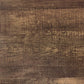 43" Brown And Black Cross Leg Console Table