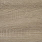 48" Taupe Wood Open Shelving TV Stand