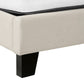 Gray Queen Tufted Upholstered Bed Frame