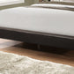 Brown Queen Tufted Upholstered Faux Leather Bed Frame