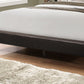 Brown Queen Tufted Upholstered Faux Leather Bed Frame