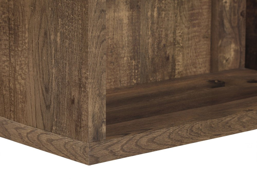 White Wood Adjustable Four Tier Bookcase