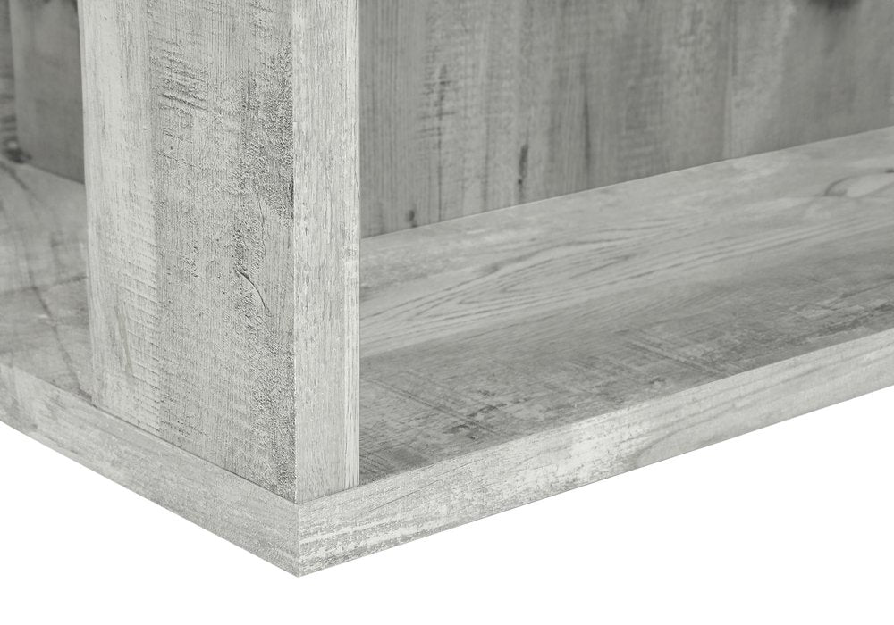 White Wood Adjustable Four Tier Bookcase