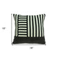 18" X 5" X 18" Transitional Multi Colored Pillow Cover With Poly Insert