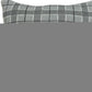 20" X 7" X 20" Transitional Gray Accent Pillow Cover With Poly Insert