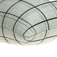20" Gray Plaid Cotton Throw Pillow