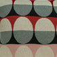 20" Gray Ivory And Red Geometric Cotton Throw Pillow