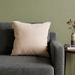 20" X 7" X 20" Beautiful Transitional Tan Pillow Cover With Poly Insert