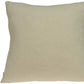 20" X 7" X 20" Beautiful Transitional Tan Pillow Cover With Poly Insert