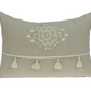 20" X 6" X 14" Transitional Beige Pillow Cover With Poly Insert