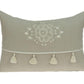 20" X 6" X 14" Transitional Beige Pillow Cover With Poly Insert