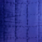20" X 7" X 20" Transitional Royal Blue Quilted Pillow Cover With Poly Insert