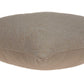 20" Tan Swirl Cotton Throw Pillow