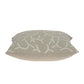 20" X 7" X 20" Elegant Transitional Beige Pillow Cover With Poly Insert