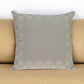 20" X 7" X 20" Decorative Transitional Beige Pillow Cover With Poly Insert