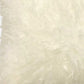 20" Creamy Genuine Tibetan Lamb Fur Pillow With Microsuede Backing