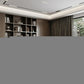 90" Brown Faux Leather Sofa