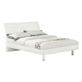 63" White Wood Six Drawer Double Dresser