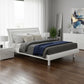 63" White Wood Six Drawer Double Dresser