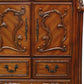20" X 66" X 38" Cherry Oak Wood Poly Resin Dresserserver